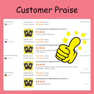 Émail en métal personnalisé pas de minimum avec un design moderne pour les logos d'entreprise étiquettes nominatives et badges Souvenir - Product Image 4