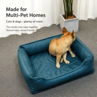 Hundebett im Sofa-Stil mit Eierkarton-Schaumstoffmatratze, Rutschfester Basis, Rundum-Stütze, Gemütlich für Innenräume, Großhandel