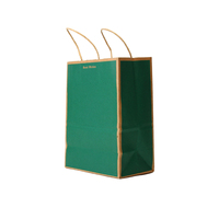 Sac en papier kraft coloré biodégradable, écologique et recyclable, avec logo personnalisé imprimé, pour la livraison de nourriture aux restaurants