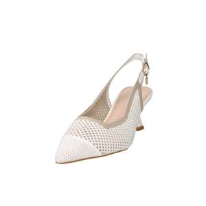 รองเท้าส้นสูงแบบสวม Gold & Gold Donna สีขาวเบจ ส้นสูง 6 ซม. ไซส์ 40 - Product Image 5