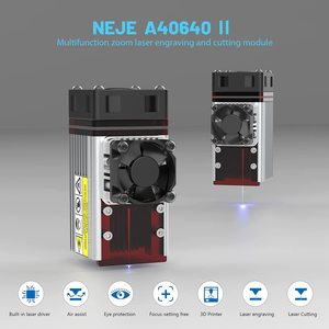 NEJE 5 PLUS A40640 Mini Lasergraveermachine DIY CNC-snijmachine Lasergraveermachine voor roestvrij staal, metaal, steen, hout, acryl - Product Image 5