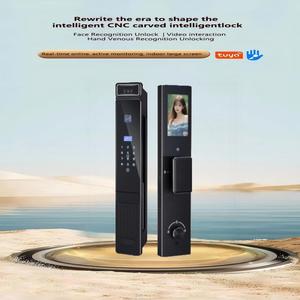 Cerradura Inteligente para Puerta con Cámara y Huella Dactilar, Compatible con la Aplicación Tuya Zigbee - Product Image 3