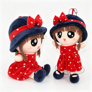 Muñeca de peluche personalizada para niñas, muñeca decorativa para habitación infantil, muñeca de trapo para juegos de simulación, muñeca de peluche para regalo de cumpleaños - Product Image 3