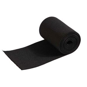 Factory Direct Black Grey Elastic Rubber Nylon Tape Suitable for Ergonomically Engineered Massage Belt - Product Image 4
