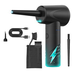 Souffleur d'air comprimé Lanceforce 55000 tr/min, rechargeable, gonfleur, outil de nettoyage portable pour voiture, clavier, voyage - Product Image 1