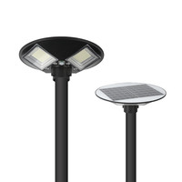 Lampadaire Solaire LED Tout-en-un UFO 300W 500W CE RoHS IP65 pour Extérieur avec Batterie DC