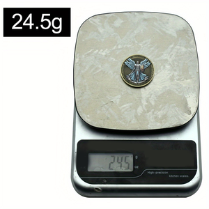 Medalla Conmemorativa de Aleación de Zinc con Relieve 3D de Armadura de <span class=keywords><strong>Dios</strong></span>, Estampado Religioso de Doble Cara, Regalo Coleccionable - Product Image 5