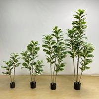 Fleurs décoratives, couronnes et plantes, plantes artificielles décoratives, grandes plantes artificielles d'intérieur, plantes artificielles en pot