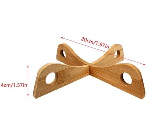 Support <span class=keywords><strong>de</strong></span> cuisson réversible et amovible en bambou pour casseroles et poêles – Tapis <span class=keywords><strong>de</strong></span> cuisson pour camping – Vente chaude - Product Image 2