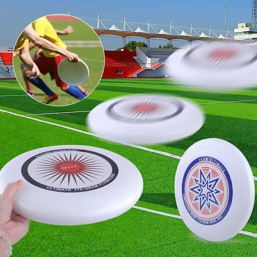 لعبة أقراص الطائرة Frisbeed فائقة 175g حاصلة على شهادة WFDF بشعار مخصص لعبة Frisbeed في الهواء الطلق مبنى للفرق رياضي رمي Frisbeed