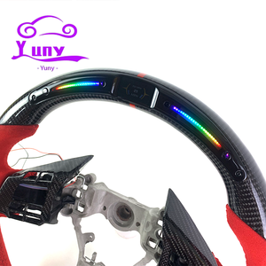 Volant de course en fibre de carbone LED personnalisé pour Subaru pour BRZ WRX Forester STI/S4 VAB/VAG - Product Image 2