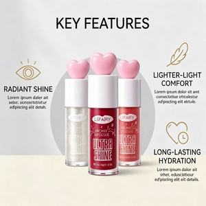 LSFAIRY LG165 Brillo Labial Vegano, Resistente al Agua, de Larga Duración, Pigmentado, con Base Hidratante, Personalizable, Venta al Por Mayor - Product Image 4
