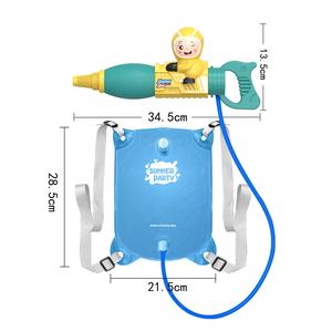 Летние игрушки для детей пляжный бассейн 1200 мл ручной водяной пистолет с рюкзаком игрушки для борьбы с водой рюкзак водяной пистолет - Product Image 6