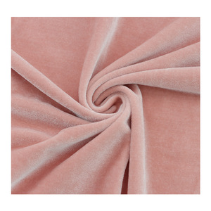 ผ้ากำมะหยี่ระดับพรีเมี่ยม320กรัม90% 10% โพลีเอสเตอร์ผ้าสแปนเด็กซ์เป็นมิตรกับผิวสำหรับเสื้อผ้าฤดูหนาวฤดูใบไม้ร่วง - Product Image 5