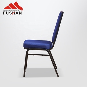 Chaise de salle à manger pour banquet de mariage d'hôtel commercial empilable en aluminium de qualité supérieure chaise en acier chaise d'exposition de formation - Product Image 3
