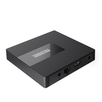 2023 nuevo Amlogic S905Y4 certificado por Google Android Tv Box Mecool KM7 ATV Android 11 DDR4 2,4G y 5G Wifi 4GB 64GB OTA Set Top Box