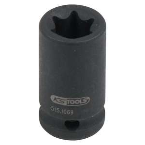 KS เครื่องมือ1/4 "Torx E กระทบซ็อกเก็ตสั้น E10 - Product Image 1