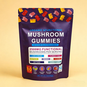 Gomitas <span class=keywords><strong>de</strong></span> Hongos para Adultos con Ashwagandha, Melena <span class=keywords><strong>de</strong></span> León y Reishi, Suplemento Diario para Energía, Concentración y Salud Inmunológica - Product Image 6