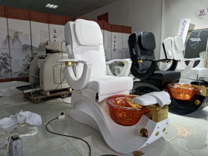 Salon de manucure de haute qualité manucure Massage des pieds pédicure <span class=keywords><strong>Spa</strong></span> chaise/chaise de pédicure sans tuyau - Product Image 4
