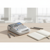 Imprimante d'étiquettes thermique portable Bluetooth de bureau, 12 mm, avec découpe automatique pour codes-barres