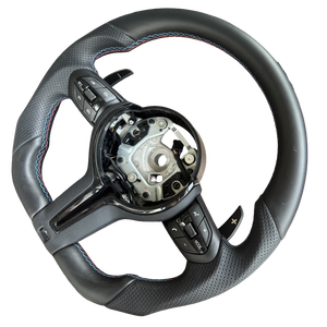 Volant de direction en cuir pour BM/W Série F, Série 3, Série 5, Série <span class=keywords><strong>7</strong></span> - Amélioration élégante de l'intérieur - Product Image 2