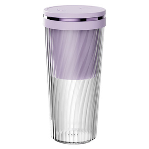 Elektrikli Mini Taşınabilir USB Şarjlı Pille Çalışan 10 Paslanmaz Çelik Bıçaklı Sıkacağı Smoothie Yapıcı Sessiz Motor - Product Image 4