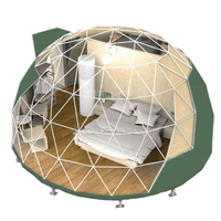 6m dôme pvc couverture de toit dômes géodésiques à vendre tente camping en plein air igloo dôme tube chaud en plein air