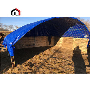 Refugio Portátil para Ganado de 6x6 Metros, Carpa para Cabras y Flores, Refugios Prefabricados para Animales de Granja, para Caballos, Perros, Ovejas, con Techo - Product Image 6