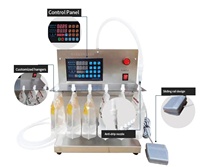 Pompe à engrenages à tête unique Jus liquide buvant du lait de soja Remplissage du vin Machines de bouchage pour sacs à bec