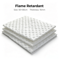Rouleau de mousse insonorisante en coton écologique auto-adhésif 16 mm, tapis insonorisant OEM, marque privée pour l'audio automobile