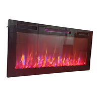 Cheminée décorative chaude salon cheminée télécommande décor électrique suspendu cheminée insert radiateurs pour la maison d'hiver