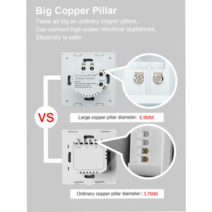 Tuya Smart Water Heater 32A Touch Control Instant Tankless WiFi 2.4Ghz Stainless Steel Overload Protection - Product Image 3