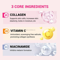 OEM ODM Yüksek Kaliteli Özel Etiketli 5 Çeşitli Vitamin C Efervesan Tabletleri Kolajen Cilt Beyazlatıcı Vitamin C Efervesan ile