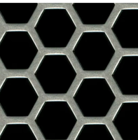 Vente chaude : Tôle perforée hexagonale, panneau perforé en acier inoxydable et aluminium à micro-trous pour filtration industrielle