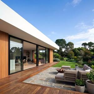 Portes coulissantes contemporaines en <span class=keywords><strong>aluminium</strong></span>, système de vitrage surdimensionné pour l'intérieur et l'extérieur, <span class=keywords><strong>seuil</strong></span> encastré, vente directe usine B2B - Product Image 6