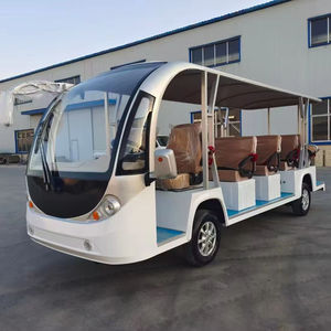 Autobús Turístico Clásico de 11 Asientos, Vehículo Eléctrico de 72V para Turismo y Recorridos - Product Image 1