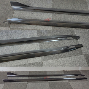 Faldones Laterales de Fibra de Carbono Estilo AD G20 para <span class=keywords><strong>BMW</strong></span> Serie 3 G20 320i <span class=keywords><strong>M340i</strong></span>, Extensión de Alerón, Kit de Carrocería 2019+ - Product Image 5