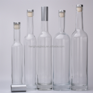 Chai Rượu Thủy Tinh Trong Suốt Super Flint 200Ml 375Ml 500Ml 750Ml Rượu Vodka Rượu Mạnh Rượu Gin Rượu Rum Chai Thủy Tinh Có Nắp Nút Chai - Product Image 1