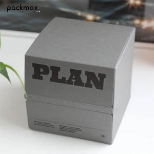 Caja de regalo ecológica personalizada de cartón con cierre autoadhesivo y tira desprendible para café - Product Image 2