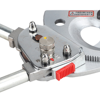 Coupe-câble à cliquet manuel XLJ-D-500 pour ACSR (acier conducteur en aluminium renforcé)/fil de toron en aluminium à noyau en acier
