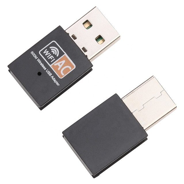600Mbps Wireless USB Wifi Adapter 2.4GHz+5GHz Antenna USB Ethernet Lan Wifi Dongle Network Card Dual Band Wi Fi Adapter