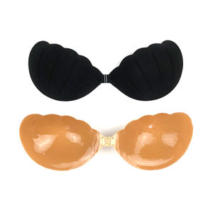 Nouveau style <span class=keywords><strong>soutien</strong></span>-<span class=keywords><strong>gorge</strong></span> adhésif en silicone sans couture, dos nu, fantaisie, effet coquille - Product Image 4