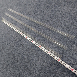 औद्योगिक अनुप्रयोगों के लिए 1150C तक उच्च तापमान प्रतिरोध के साथ उच्च प्रकाश संचरण स्पष्ट क्वार्ट्ज ग्लास ट्यूब - Product Image 5