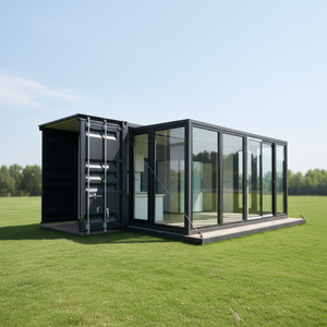Luxurious Folding Expandable 20ft Steel Container <b>House</b> for Villa Use Modern Design Customizable - Product Image 1