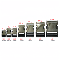 Boucle de ceinture tactique professionnelle JQR Modèle 4919 - Alliage de zinc, dégagement rapide, légère, réglable, durable pour sacs et vêtements