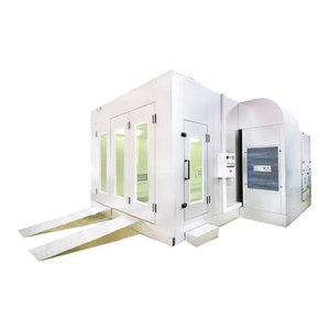 Cabine de peinture électrique à pulvérisation de haute qualité certifiée CE ISO, entièrement luxueuse, avec éclairage LED et filtre haute efficacité pour - Product Image 6