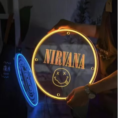 Free Design Led Illuminated Neon Sign Custom logo Advertising Smoke Shop bar Wedding Decoration Neon Light Sign