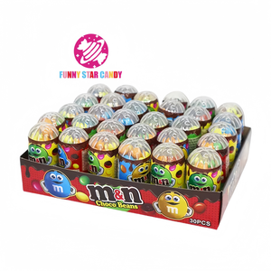 OEM nhiều màu ngọt ngào sô cô la đậu bán buôn phim hoạt hình mùa xuân người đàn ông chai căng phồng Choco đậu Kẹo sô cô la - Product Image 6