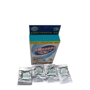 Tabletas de limpieza de inodoros efervescentes, tabletas limpiadoras de inodoros, tanque de caída, limpiador descalcificador que elimina las manchas de cal - Product Image 2