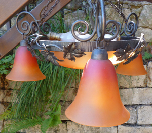 Lampe suspendue antique Art Déco Charles Grandiose Chic Apart Super Great Top PLC - Product Image 1